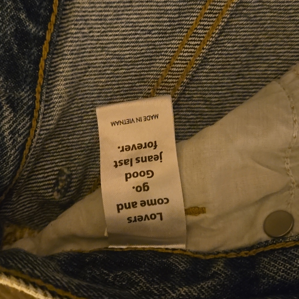 PAC SUN 🌞 DAD JEAN Size 23 Classic Blue Denim Jeans Women's - Picture 3 of 5